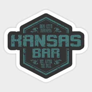 Kansas Bar Sticker